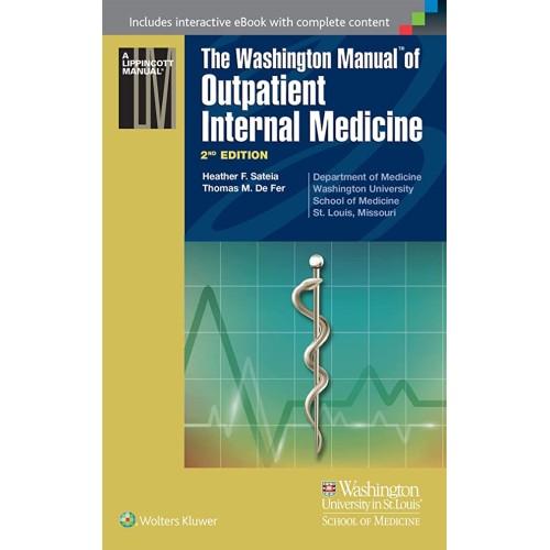 The Washington Manual Of Outpatient Internal Medicine - 2E