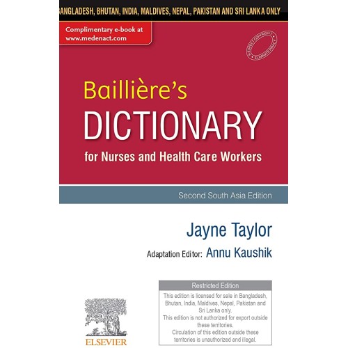 Bailliere's Nurses' Dictionary for Nurses and Health Care Workers(SAE) -2E