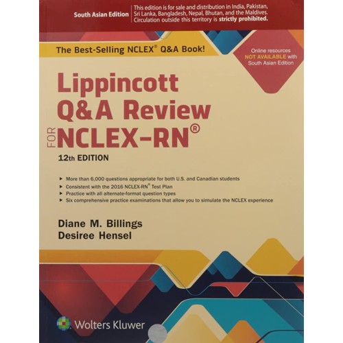 Lippincotts Q&A Review for NCLEX-RN - 12E